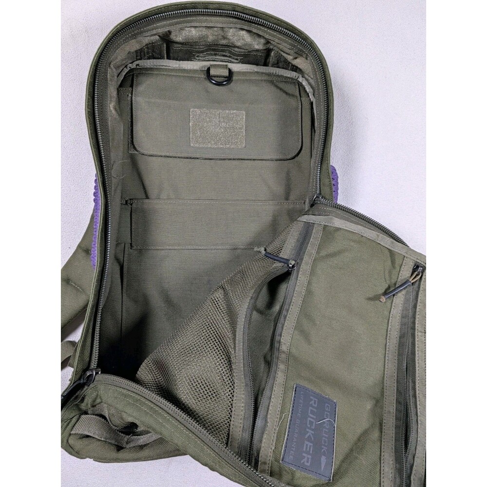 GORUCK Rucker 2.0 25L Rucking Backpack Ranger Green Purple Molle Rucksack USA - Picture 5 of 14